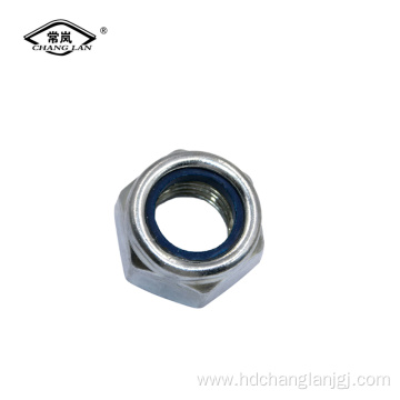 factory sales zinc plated nylon lock nuts